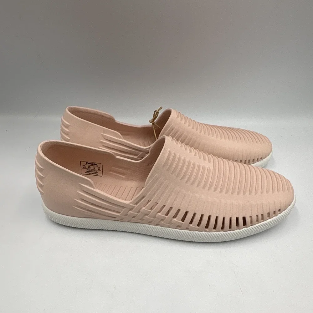People Footwear THE RIO Skylite EVA Foam Pink/White Slip-On Casual Shoes Unisex